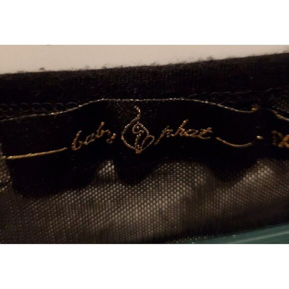 BABY PHAT SZ L BLACK SHEER CHIFFON TOP 1X - Picture 4 of 5